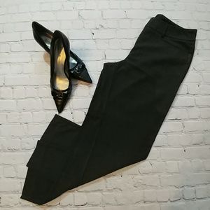 Apt. 9 Gray Pinstriped Modern Fit Pants
